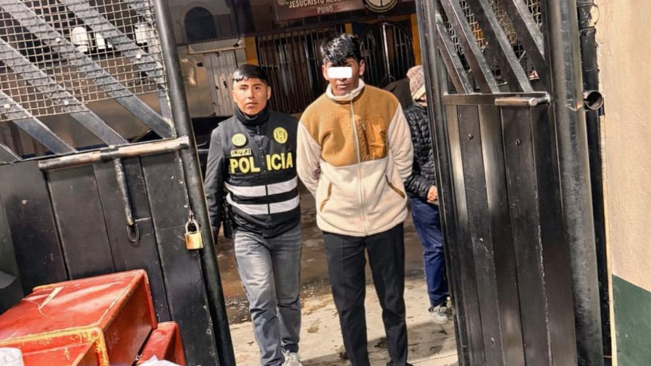 PNP captura en Puno a sospechoso de violación sexual que operaba con modalidad de falso taxi